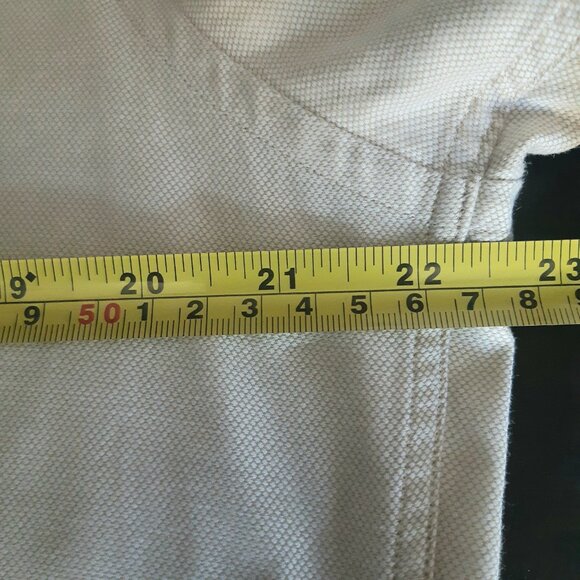 Hugo Boss SZ 15.5 100% Cotton Men's Woven Tan Button Up Shirt - Picture 12 of 16